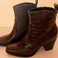 stivaletti donna tacco grosso