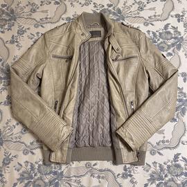 iubbotto beige stile biker yes zee