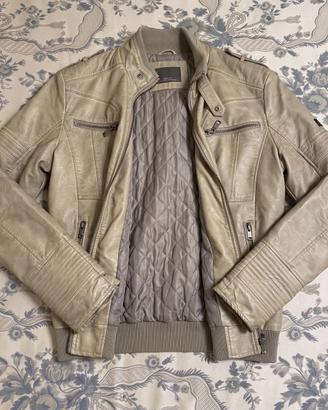 iubbotto beige stile biker yes zee