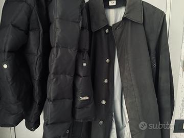 CP Company 2 in 1 Trench + piumino 56/XL Nero