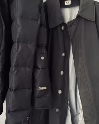 CP Company 2 in 1 Trench + piumino 56/XL Nero