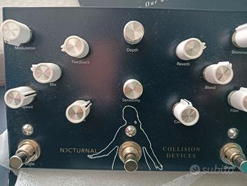 Pedale effetto riverbero delay