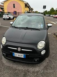 Fiat 500 anniversario colore nero opaco