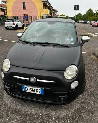 Fiat 500 anniversario colore nero opaco