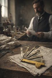 Antico scarificatore salassi fine 800 medico vet