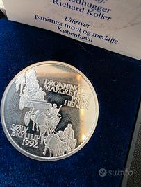 Medaglia commemorativa – Nozze d'argento 1992