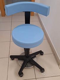 seggiolino in ecopelle regolabile in altezza