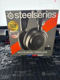 CUFFIE da GAMING SteelSeries Arctis Nova 7 Wireles