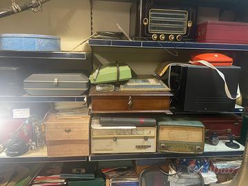 Mangiadischi, Radio d'epoca e Vinili