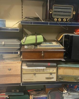 Mangiadischi, Radio d'epoca e Vinili