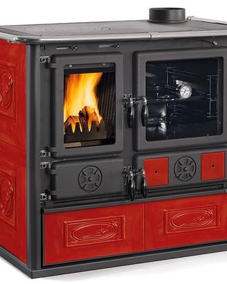 STUFA CUCINA LEGNA CON FORNO 