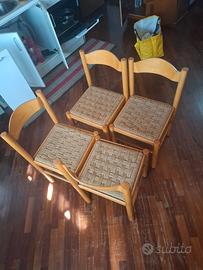 4 sedie 