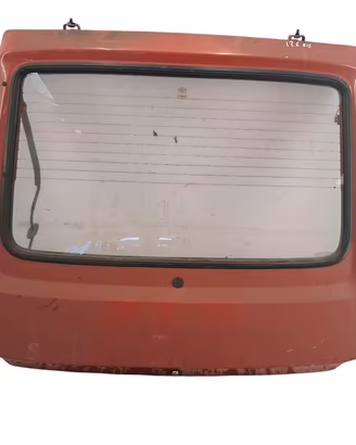 Cofano posteriore FIAT 126 BIS del 1987 rosso