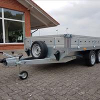 Rimorchio pianale 365 x 171 cm  PT 2700 Kg.