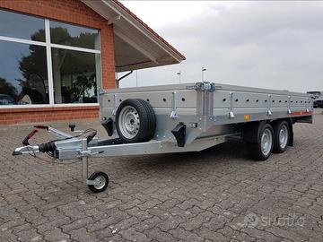 Rimorchio pianale 365 x 171 cm  PT 2700 Kg.