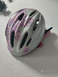 Caschetto bici per bambina. 6/ 12 anni