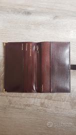 Porta documenti in pelle