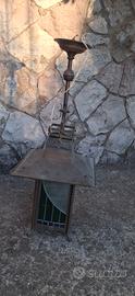 lampadario in ottone 