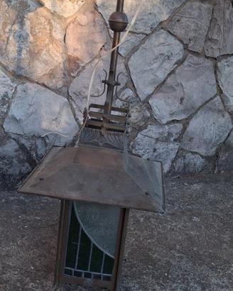 lampadario in ottone 