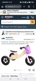 Bici bimbi senza pedali