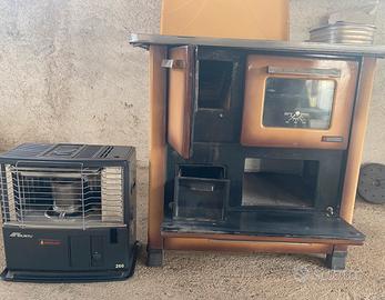 Stufa a legna (Nordica) + ECO (Biurtu 260) / USATI