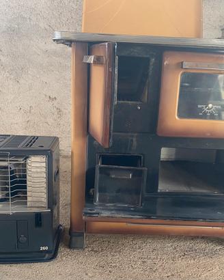 Stufa a legna (Nordica) + ECO (Biurtu 260) / USATI