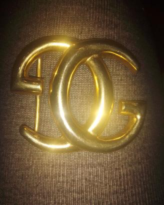Fibbia Gucci unisex vintage anni '70