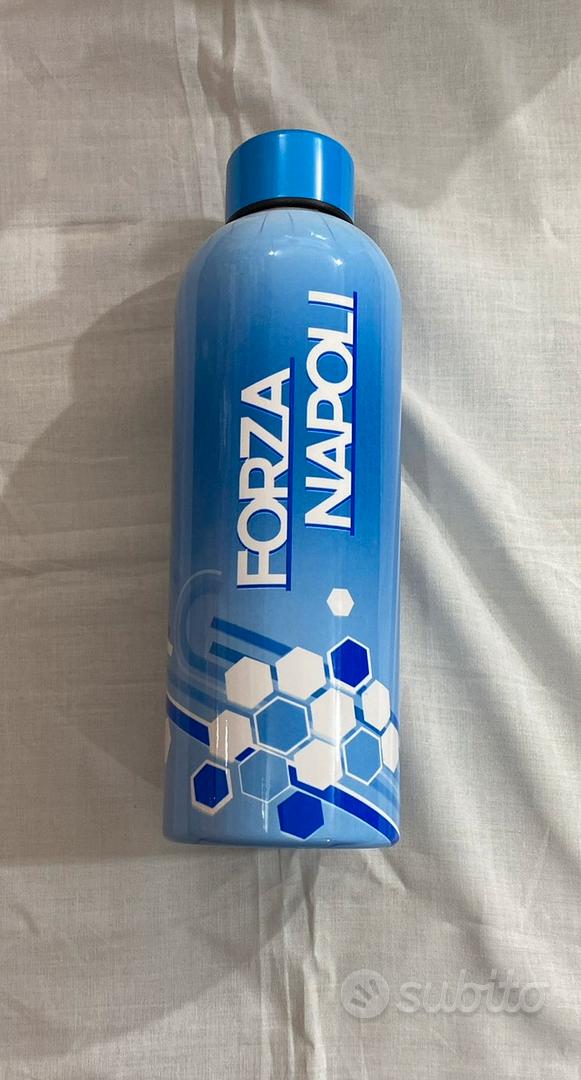Bottiglia D'Acqua Real Madrid Official - Acciaio Inox 550ml, Personalizzata Con Iniziale - Foto 3