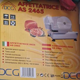 Affettatrice elettrica DCG