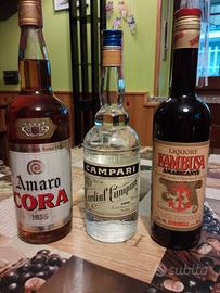 bottiglie da collezione 