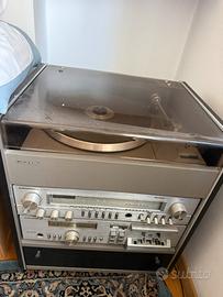 Giradischi Grundig impianto hi fi anni 80 completo