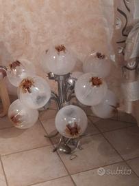 Lampadario vintage anni 70