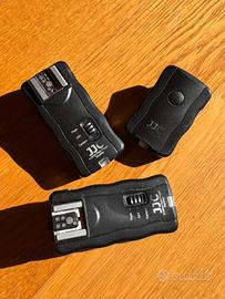 2 Trigger Flash JJC 433MHz + Ricevitore Sony