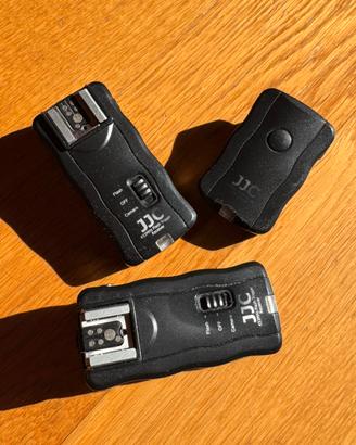 2 Trigger Flash JJC 433MHz + Ricevitore Sony
