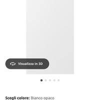 ANTA IKEA VOXTORP BIANCO OPACO 60x120