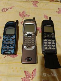 telefoni vintage Nokia Mitsubishi BlackBerry