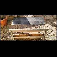 Vecchio banco da scuola