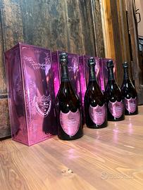 Dom Pérignon rosé 2008 Lady Gaga metal box