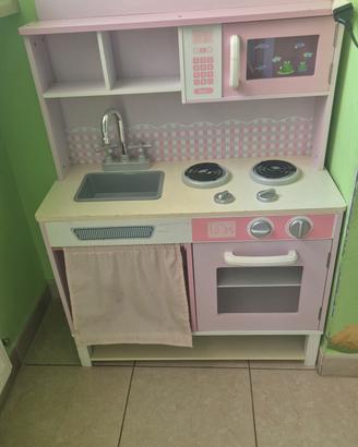 Cucina gioco legno bambina