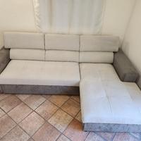 DIVANO CON PENISOLA CELINE ANTIMACCHIA NUOVO