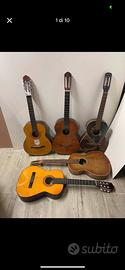 5 chitarre in stock da riparare