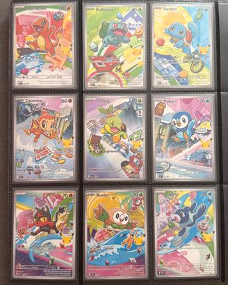 Pokémon Primi Compagni Serie 1 Set ITA 9 Carte NM