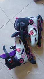 Roller play 34-36  protezioni  e casco