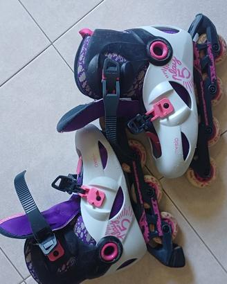 Roller play 34-36  protezioni  e casco
