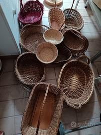 cesti di vimini