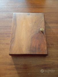 cassetta portachiavi vintage legno 
