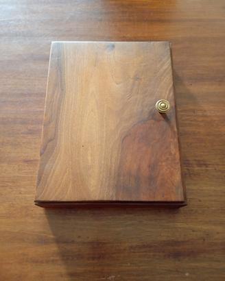 cassetta portachiavi vintage legno 