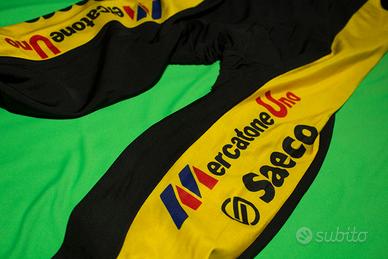 Salopette integrale da bici Mercatone Uno - Saeco