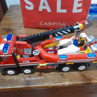 Lego 7213 Camion Pompieri + Gommone