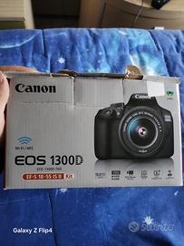 Canon EOS 1300D, 2 obbiettivi, 2 treppiedi